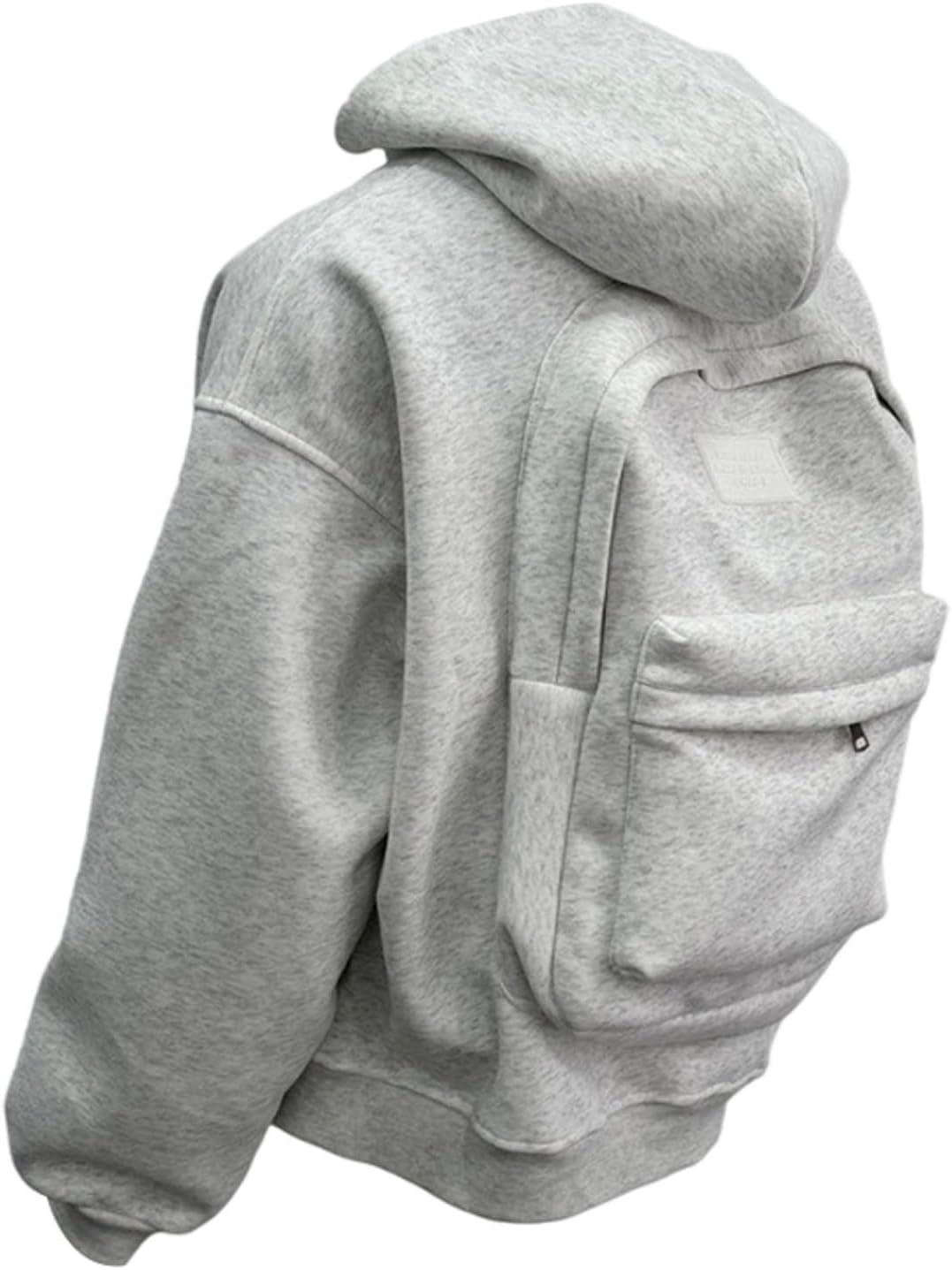 Unisex Travel Hoodie Backpack – Onerazy Travelshell Sweatshirt Hoodie with Backpack, Casual Zip-Up Lightweight Cardigan Jacket Pullover for Men & Women
