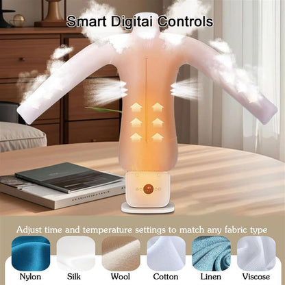 Inflatable Ironing Machine UK | Hands-Free Smart Ironing with Quick Dry, Adjustable Heat & Timer | Automatic Ironing for Shirts, Pants & Shoes