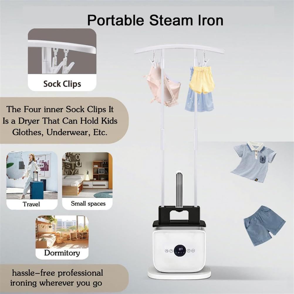 Inflatable Ironing Machine UK | Hands-Free Smart Ironing with Quick Dry, Adjustable Heat & Timer | Automatic Ironing for Shirts, Pants & Shoes