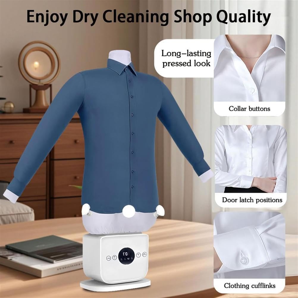 Inflatable Ironing Machine UK | Hands-Free Smart Ironing with Quick Dry, Adjustable Heat & Timer | Automatic Ironing for Shirts, Pants & Shoes
