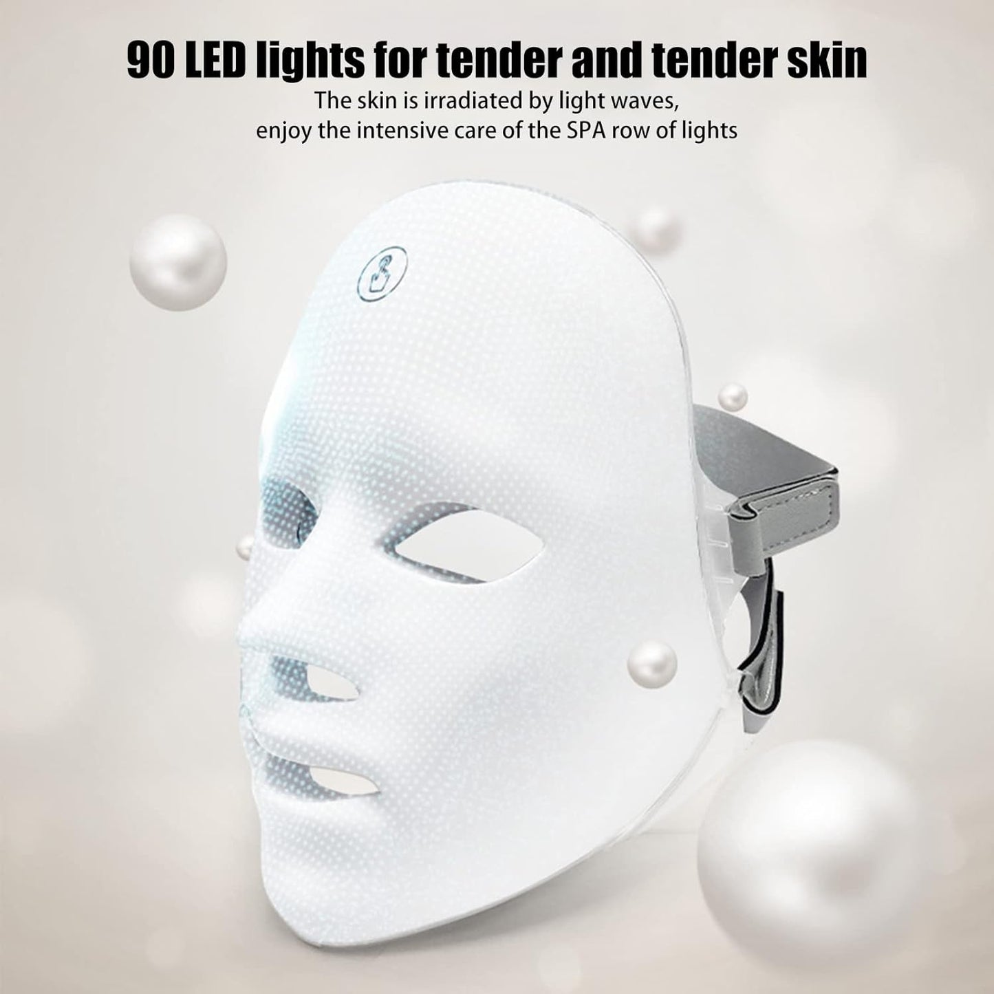 LED Light Therapy Face Mask – 7-Color Photon Facial Mask for Skin Rejuvenation, Anti-Aging, Anti-Acne & Anti-Wrinkle Treatment
