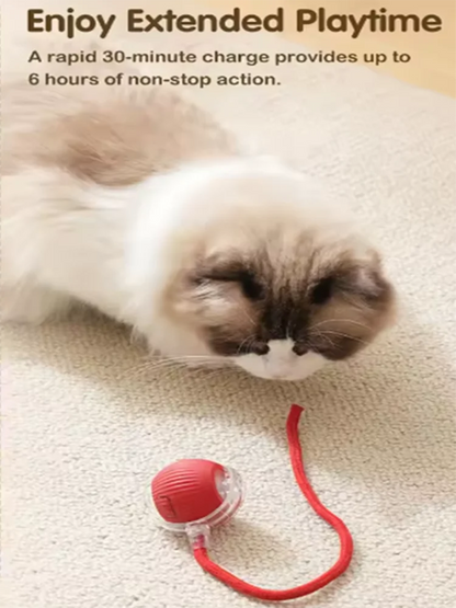 Intelligent interactive cat ball long-lasting and durable easy to clean intelligent obstacle avoidance pet dog toys