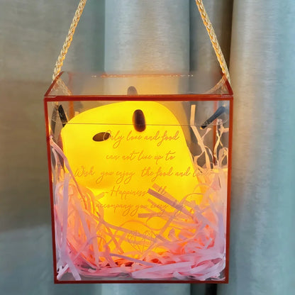 Cute Pet Capybara Night Light Cute Cartoon Silicone Creative Bedside Sleep Night Lamp For Children's Room Decor Birthday gift