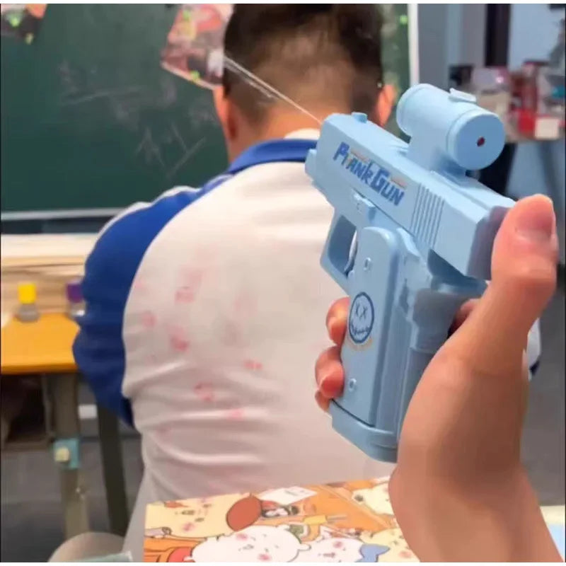 Creative Double Sided Reverse Water Spray Gun Summer Trick Tactics Double Directional Water Spray Mini Water Gun