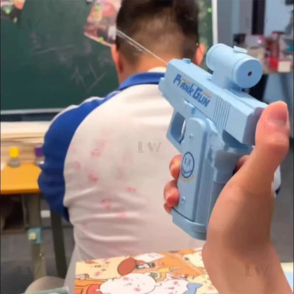 Creative Double Sided Reverse Water Spray Gun Summer Trick Tactics Double Directional Water Spray Mini Water Gun