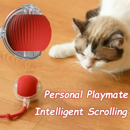 Intelligent interactive cat ball long-lasting and durable easy to clean intelligent obstacle avoidance pet dog toys